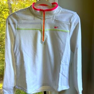 Never worn! Vineyard Vines half-zip sweatshirt, girls Youth L (14)